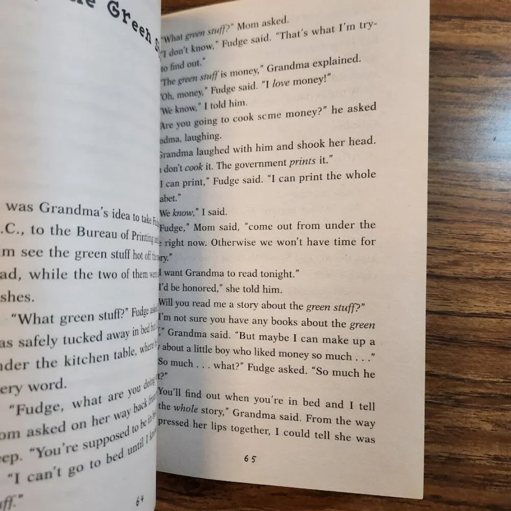 Double Fudge by Judy Blume Paperback Book 2002 9780439587570 213 pages ISBN